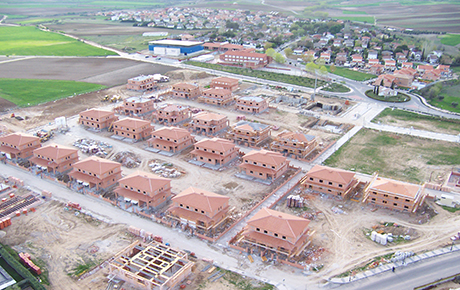Vista aerea de una de nuestras construcciones.